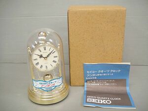 【NG020】未使用 SEIKO セイコー クオーツ アンダンテ PW332G 飾り振り子付き 置時計 振り子時計 インテリア 