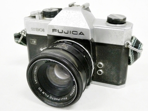 16 39-593866-19 [Y] FUJICA フジカ ST801 一眼レフフィルムカメラ レンズ FUJINON 1:1.8 f=55mm 福39