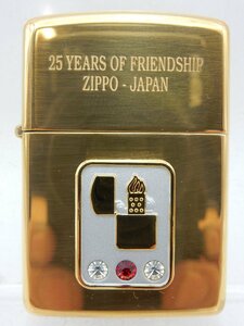 未使用品？Zippo 25 YEARS OF FRIENDSHIP ZIPPO-JAPAN 1994 1