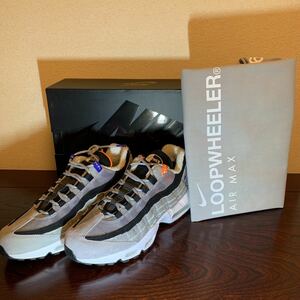 LOOPWHEELER × NIKE AIR MAX 95 ナイキ ループウィラー エアマックス 95 未使用　size27㌢