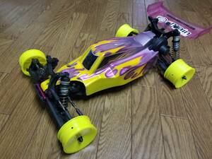 3racing 1/10 2WDレーシングバギー CACTUS カクタス PRO 中古シャーシ