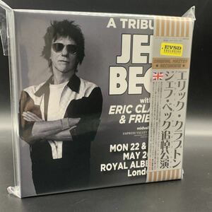 ERIC CLAPTON / JEFF BECK TRIBUTE CONCERT 6CD 2DV D ジェフベック追悼コンサート決定盤！ 初回ボーナスDV DR2枚付き！大人気です！