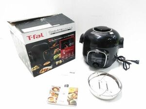 □説明書 元箱付 T-fal ティファール クックフォーミー 6L 10合 圧力鍋 無水調理 CY8708JP/87A 内蔵レシピ 250種類 A-5-2-20@140□