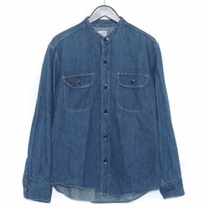 TENDERLOIN DENIM STAND SHT Sサイズ インディゴ テンダーロイン デニムスタンダード 長袖シャツ