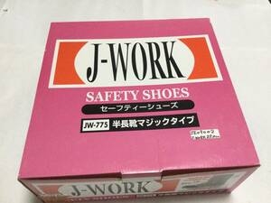 J-WORK 半長靴安全靴　JSAA-A種合格品　25.0cm JE09002