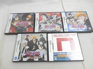 【同梱可】中古品 ゲーム ニンテンドーDS ソフト ナムコミュージアム BLEACH 蒼天に駆ける運命 他 5点 グッズセット