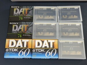 SONY TDK DATテープ 新品未開封９本