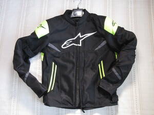 中古 alpinestars アルパインスターズ ナイロンメッシュ ライディングJKT Mサイズ 夏HAZE AIR JACKET パッド AXEL T-GP zx25忍者kawasaki