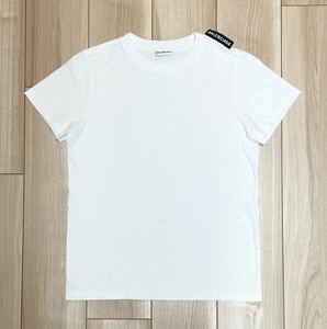［極美品］バレンシアガ　レディース　ロゴTシャツ　ホワイト　S