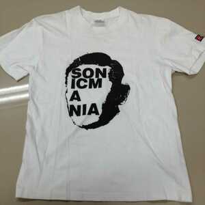 B11 バンドTシャツ　フェスT　ソニックマニア　白　SONIC MANIA