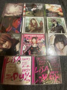 LiSA(リサ)ベストアルバム CD LiSA BEST -Day-+アルバム+シングル CD DVDシングル CD 計11枚セット(鬼滅の刃）