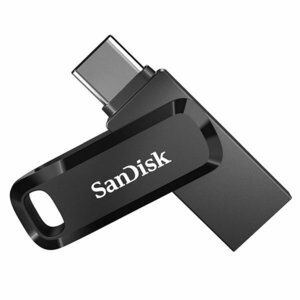 新品 SanDisk USBメモリー256GB Type-C/Type-A兼用 150MB/s USB3.0対応 回転式キャップ