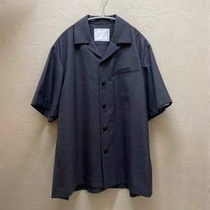 sacai サカイ 22SS SUITING SHIRT 2 グレー 【代官山02】