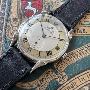 rolex ロレックス　prima　1940 　ステンレス　手巻き　動作良好　　メンズ腕時計　
