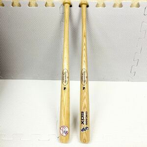 A049 125 Louisville slugger シカゴ・ホワイトソックス ニューヨークヤンキース サイン 応援 ミニバット サイン無 2点まとめて！