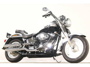 ハーレー ＦＬＳＴＦ 100thアニバーサリー 2003y TC88B 1450cc キャブレター ミニエイプバー Harley純正OP3連メーター