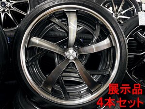 ★ SSR ABELA アーベラ TW10 19インチ 8.5J+42 5H 114.3 245/35R19 未使用 展示品 4本 ブラッククリア クラウン マークX カムリ