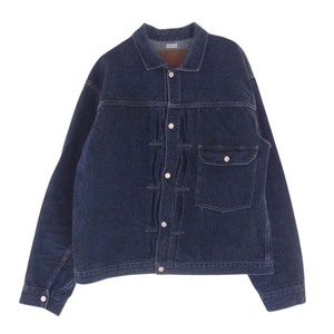 WAREHOUSE ウエアハウス DUCK DIGGER 1st T-BACK デニムジャケット インディゴブルー系 46【中古】