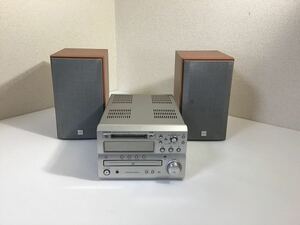 DENON／デノン　CD/MD ミニコンポ　D-MA3 動作確認済　スピーカー(SC-ME33) パーソナルオーディオシステム　リモコン無し