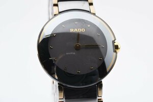 美品 ラドー ダイヤスター 153.0355.3 ラウンド コンビ クォーツ レディース 腕時計 RADO DIASTAR