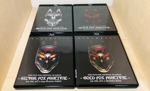 ■送料無料 特典付■ Blu-ray BABYMETAL THE FIVE FOX FESTIVAL WHITE & BLACK & GOLD & SILVER FOX FESTIVAL 4枚セット