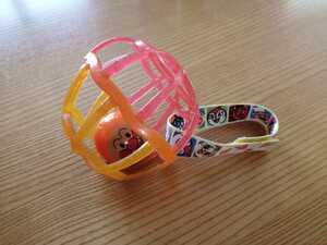 アンパンマン ベルト付き ボール ベビー用品 音の出るボール おもちゃ 玩具 キャラクターボール