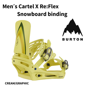 ☆最終値下☆30%OFF☆　22-23【 BURTON 】バートン　 MEN′S CARTEL X Re:Flex 　メンズ　カーテル　エックス　 ビンディング　正規販売店 