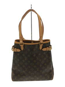 LOUIS VUITTON◆バティニョールヴェルティカル_モノグラムキャンバス/茶/トートバッグ/M51153/2006/袋付属