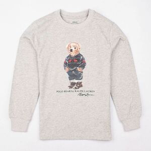 新品　ラルフローレン ポロベア長袖Tシャツ　クリスマス　L(14-16)160 ボーイズ　ポロラルフローレン　ロンT