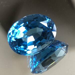 照り最高！ 7.5〜8ct 美しい！天然 トパーズ ルース 外し石　美品