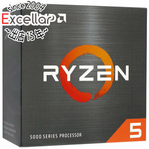 【中古】AMD Ryzen 5 5600X 100-000000065 4.6GHz Socket AM4 元箱あり [管理:1050015396]