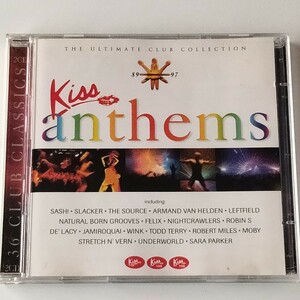 【独盤2枚組/CLUB】KISS ANTHEMS 89-97(5534792)Underworld/Leftfield/Armand Van Helden/Moby/Jamiroquai/C&C Music Factory/Robert Miles