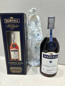 M3441　1円〜 未開栓 マーテル コンドルブルー 700ｍl コニャック MARTELL CORDON BLEU ブランデー 古酒