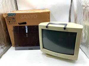 SANYO/三洋 電機 CMT-C14H2 カラー ディスプレイ モニター High fine 箱付