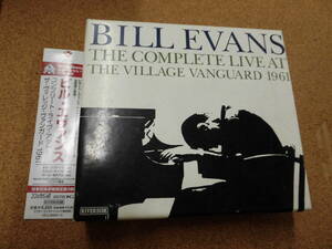 （3枚組）CD ビル・エヴァンス/コンプリート・ライヴ・アット・ザ・ヴィレッジ・ヴァンガード1961（帯付）