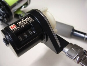 ■Daiwa Depth Meter-2A■ダイワ精工製・機械式深度計//シート付