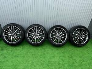 ★美品!★レクサス LS460 LS600 Fスポーツ 19インチ BBS RV748 245/45ZR19 19X8J+35 2021年 PCD120 ホイール タイヤ 4本 セット。。。