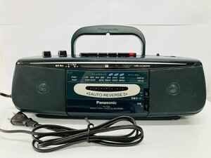 Panasonic パナソニック ステレオ ラジオカセット レコーダー RX-FS25 ACコードあり ラジカセ レトロ 動作確認済