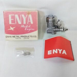 04778 【ジャンク扱い】 ENYA 09 Ⅲ TV 模型用エンジン 動作未確認 塩谷製作所 エンヤ ラジコン MODEL ENGINE 飛行機 部品 パーツ