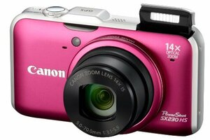 Canon デジタルカメラ PowerShot SX230 HS レッド PSSX230HS(RE)(中古品)