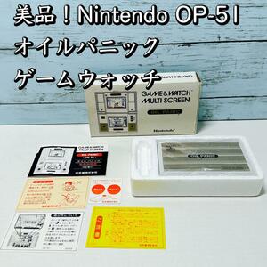 美品！Nintendo OP-51 OIL PANIC/オイルパニック