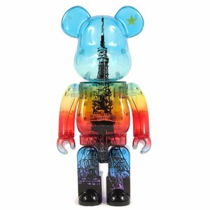 新品 MEDICOM TOY メディコムトイ 2015年モデル BE@RBRICK 400% TOKYO TOWER MAGIC TIME Ver. 東京タワー マジックタイム 400%