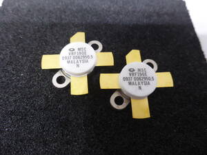 MSC Microsemi マイクロセミ　RF POWER VIRTICAL MOSFET トランジスタ　VRF190E ２個セット