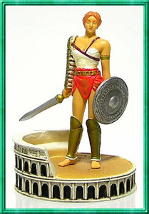 即決フルタ食玩 世界勇者の肖像GLADIATOR 5女性剣闘士