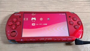 SONY/ソニー/ PSP・ プレイステーションポータブル　　PSP-3000　ラディアントレッド