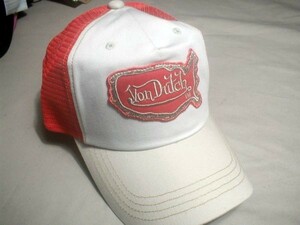 ｂ新品■Vondutch (ボンダッチ）キャップ オレンジ