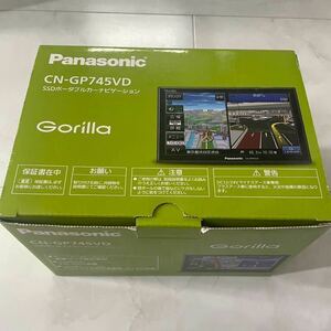 【Panasonic】Gorilla（ゴリラ） CN-GP745VD◆SSDポーダブルナビ7V型ワイド◆2017年式地図　中古美品