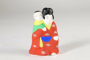 名古屋土人形 子守 郷土玩具 愛知県 民芸 伝統工芸 風俗人形 置物