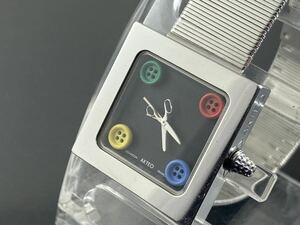 [M002]1円～☆メンズレディース腕時計 クォーツ アクテオ FRANCE フランス AKTEO動作品