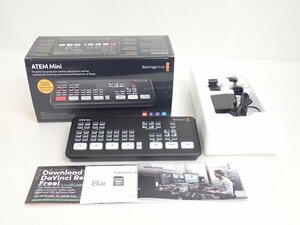 【未使用開封品】Blackmagic Design ライブプロダクションスイッチャー ATEM Mini ブラックマジックデザイン ◆ 6E1ED-1